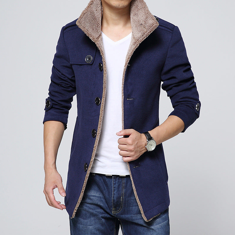 Urban Slim Fleece Men's Coat