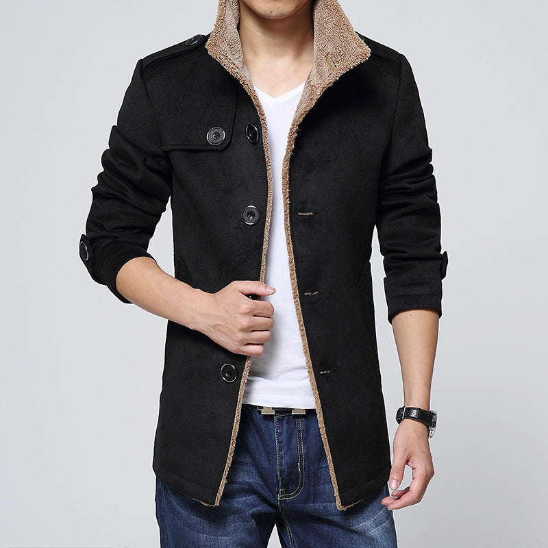 Urban Slim Fleece Men's Coat