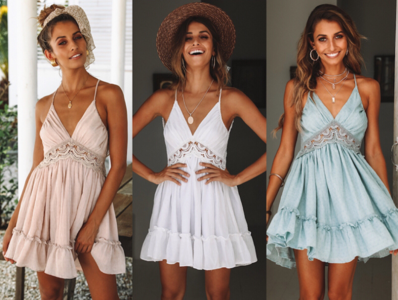 Elegant Backless Lace Dress Range