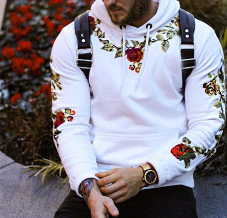 Floral Hoodie
