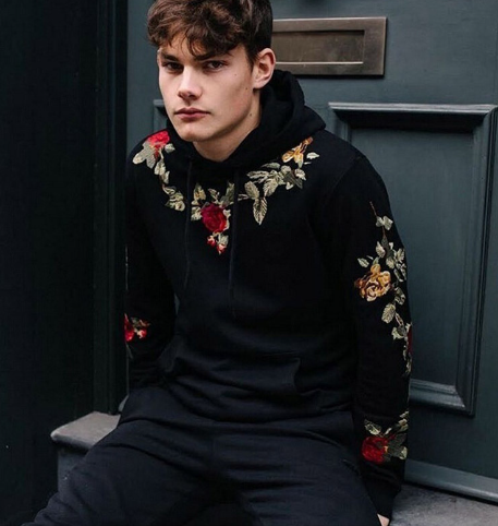 Floral Hoodie