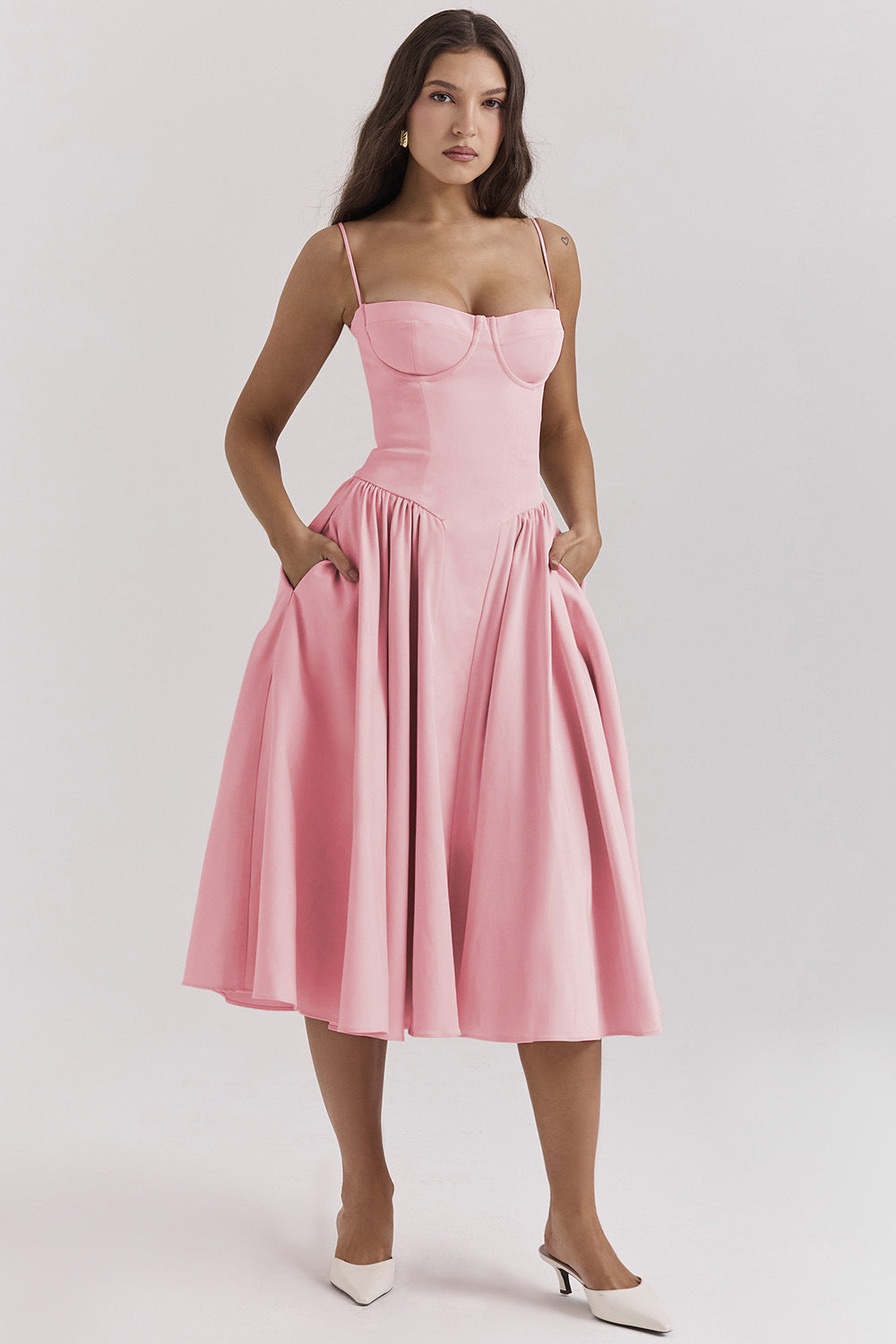 French Floral Maxi Dress