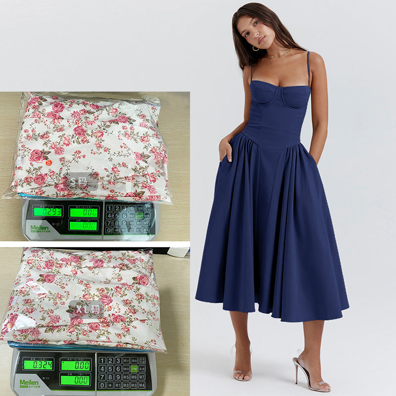 French Floral Maxi Dress