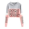 Chic Patchwork Women's Hoodie