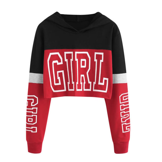 Chic Patchwork Women's Hoodie