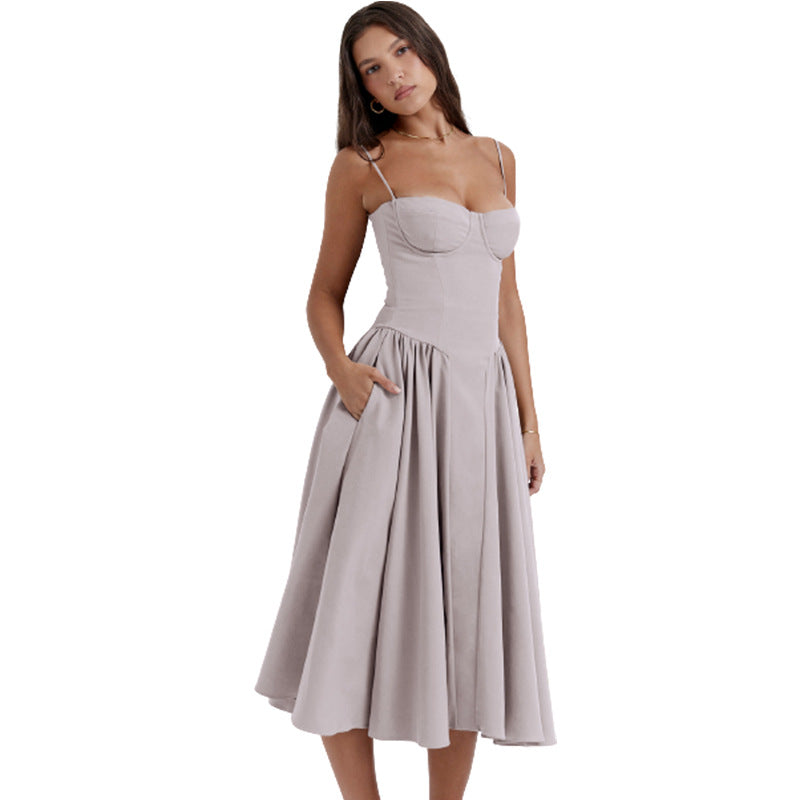 French Floral Maxi Dress
